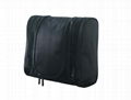 1680D polyester black multifunction men high grade travel hanging toiletry bag  2