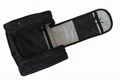 1680D polyester black multifunction men high grade travel hanging toiletry bag 