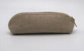 Beauty lace compound soft pencil pouch gold color 