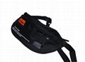 600D polyester unisex fanny pack black colour  3