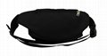 Latest unisex trend hip/waist bag polyester made in black colour  3