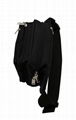Latest unisex trend hip/waist bag polyester made in black colour  4