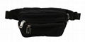 Latest unisex trend hip/waist bag polyester made in black colour  1