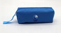 600D polyester children pencil pouch with polyester webbing handle