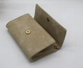 High grade Nubuck PU beauty lady clutch handbag with inner zipper pocket 2