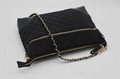 Quilted waterproof beauty women shoulder handbag with inner small clutch pouch 4