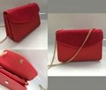 Cross pattern PU beauty ladies handbag with long detachable strap 