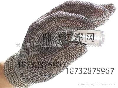 stainless steel wire mesh gloves 2