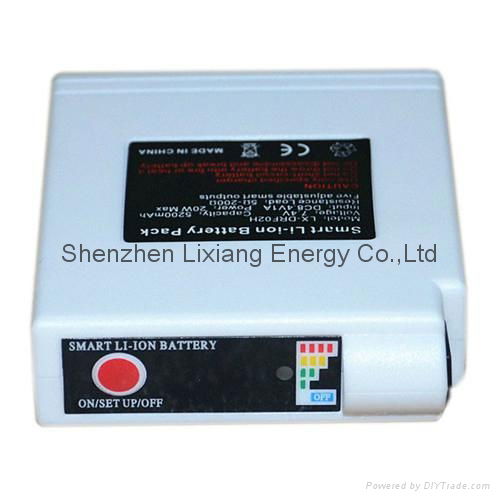Electric Heated Clothes Battery 7.4v 5200mah 4-step temperature control 3
