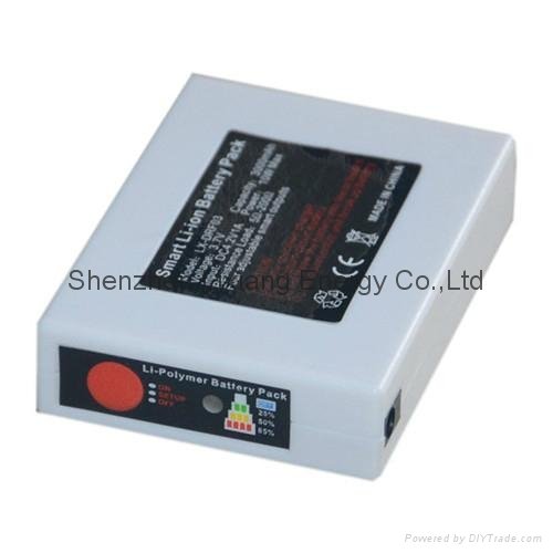 China manufacturer heated shoes battery 3.7v 3000mah lithium with LED Display 3