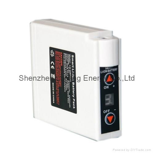 heated clothing battery with digital panel 7.4v 5200mah 4-level heat control 2