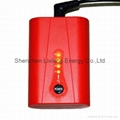 Heated Vest Battery 7.4v 2200mah lithium for Heated Waist Belts 1