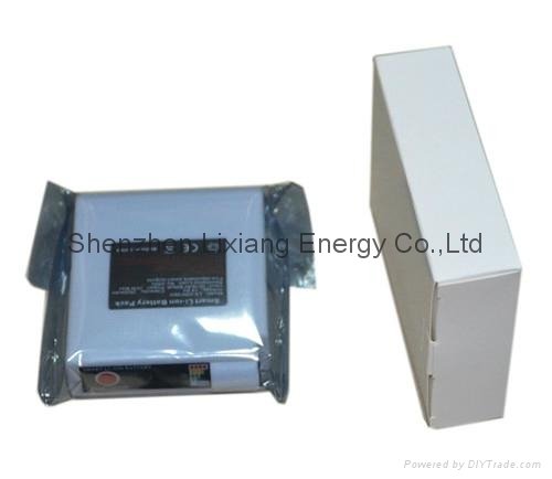 heated physical therapy battery 14.8v 2600mah rechargeable for haeting vests 4