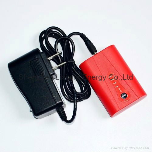Heated Vest Battery 7.4v 2200mah lithium for Heated Waist Belts 3