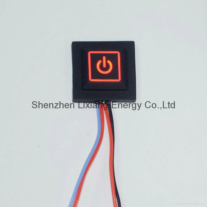 LED switch controller for heated jacket 3.3v~16.8v 2