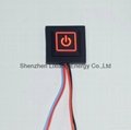 LED switch controller for heated jacket 3.3v~16.8v