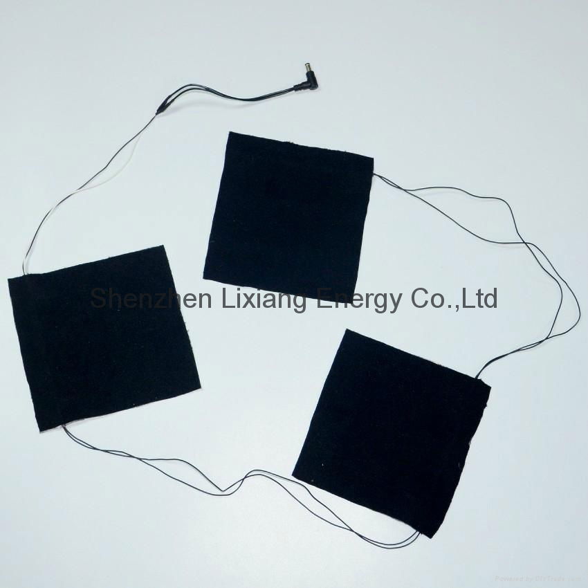 12volt battery powered heating pad for jacket neutral (China