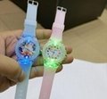 Wholesale Custom Cartoon Anpanman 7 Color Light Up Watches For Kids 3