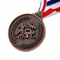 Customized Marathon Sport Medal, Run Medal, Metal Soccer Baseball Football Medal