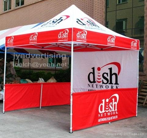 Folding Tent with Full Color Dye-Sublimation Printing, free shipping 2