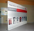 Stretch Fabric POP up Display Backdrop, 10ft Straight Booth (free shipping) 2