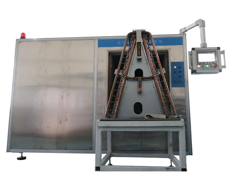  Vacuum Chamber Helium Leak Test System for Large Heat Exchanger 2