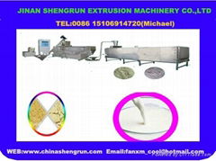 extruded nutritious powder  processing machines     