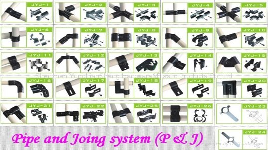  Pipe metal joint bracket for pipe & joint storage pipe racking system JYJ-1 3