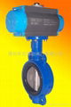 Pneumatic butterfly valve