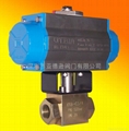 High pressure ball valve