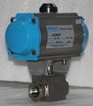 High pressure ball valve