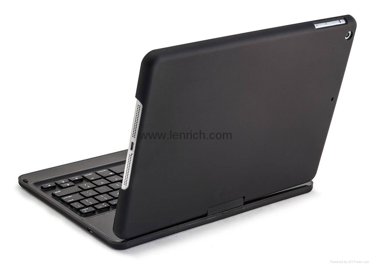 Lenrich 360 Rotating Keyboard Case for iPad Pro, Wireless Bluetooth Keyboard 