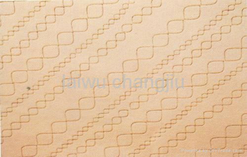 100% polyester nonwoven needle punched PVC floor mat 