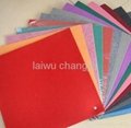 China manufacturer of 100% nonwoven needle punched exhibition carpet