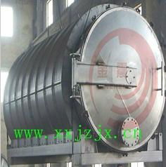 polluation free Used Tyre Oil Refining Machine 