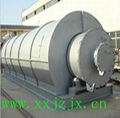 high efficiency used plastic scrap tyre pyrolysis plant 