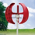 hybrid streetlight 100w to 400w vertical axis wind turbine