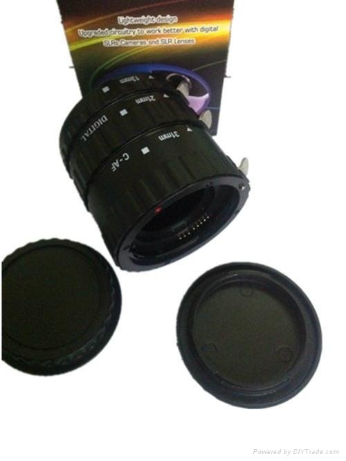 Plastic AF Autofocus Automatic Macro Extension Tube Ring Set for CanonEOS EF EFS