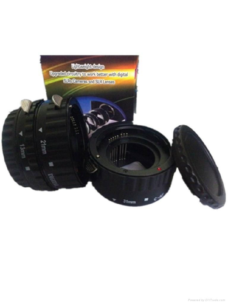 Plastic AF Autofocus Automatic Macro Extension Tube Ring Set for CanonEOS EF EFS 2