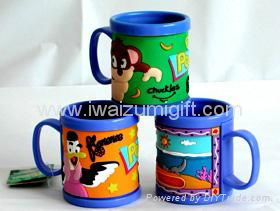 Plastic Mug with Cartoon Mugs 2