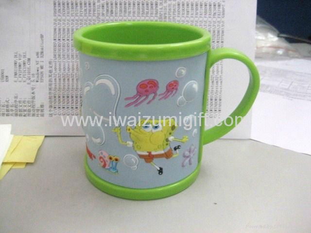 Plastic Mug with Cartoon Mugs 3