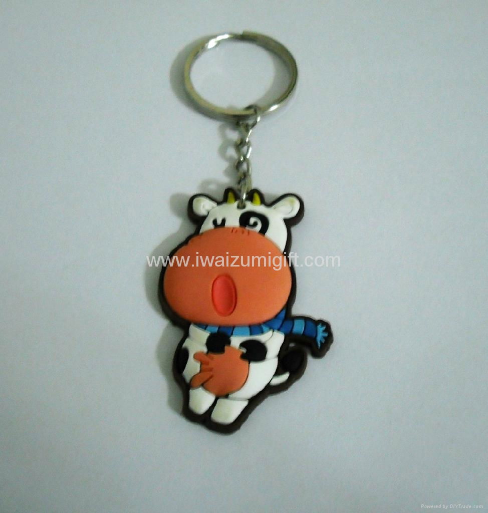 Hot sales's PVC Key chains and Silicone Keychain 3
