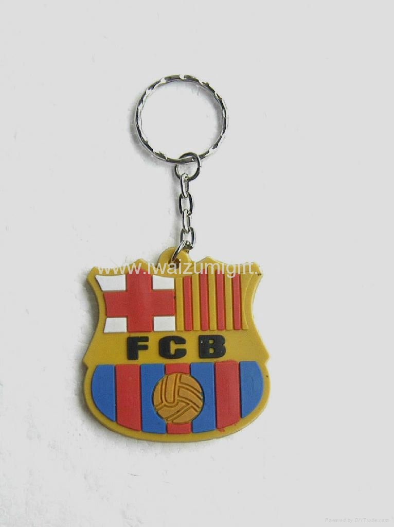 Hot sales's PVC Key chains and Silicone Keychain 5