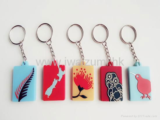 Hot sales's KR244 PVC-Keychains 3