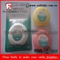 FDA certificated waxed mint flavor dental floss with personal label print 5