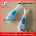 20meters wax mint flavor PTFE nylon thread Dental Floss Holder 2