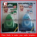 triangle shape gifts for dental promotion dental floss triangle shape container 2