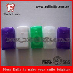 Daily tooth cleaning dental flossing tool color dental floss dispenser