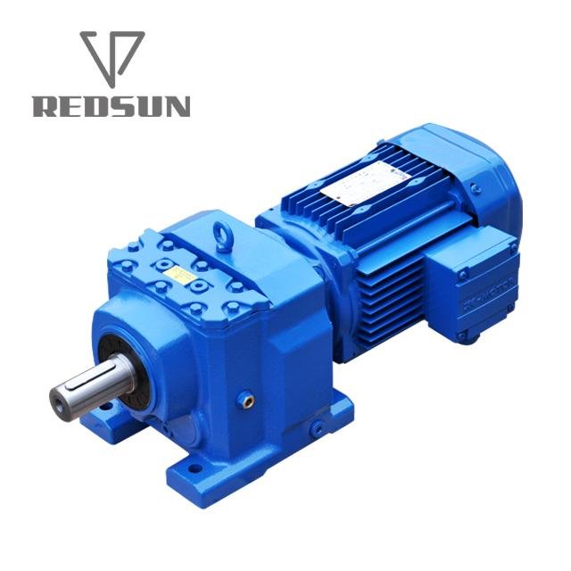 R series helical gear speed reducer 1