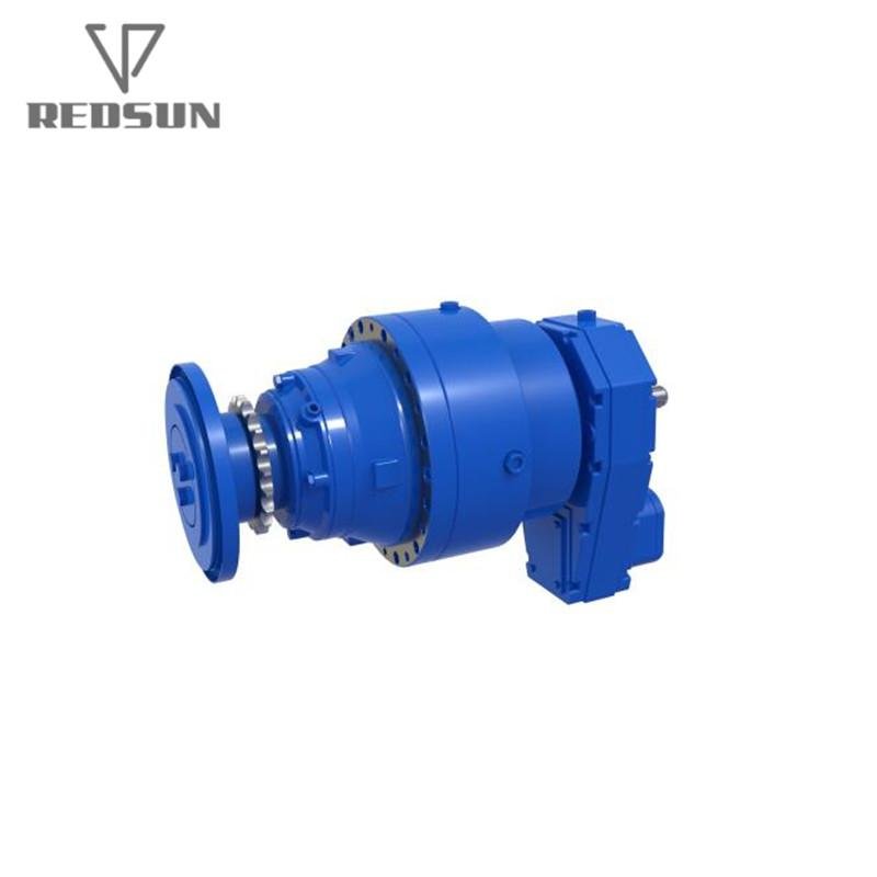 REDSUN P series power transmission industrial planetary speed gearbox 4